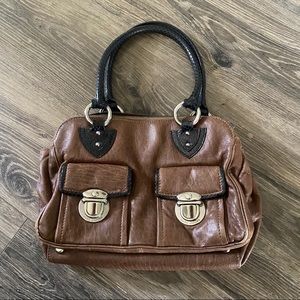 MARC JACOBS Brown Leather Purse Handbag